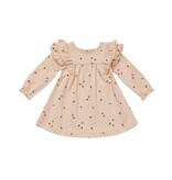 Quincy Mae Quincy Mae Long Sleeve Flutter Dress