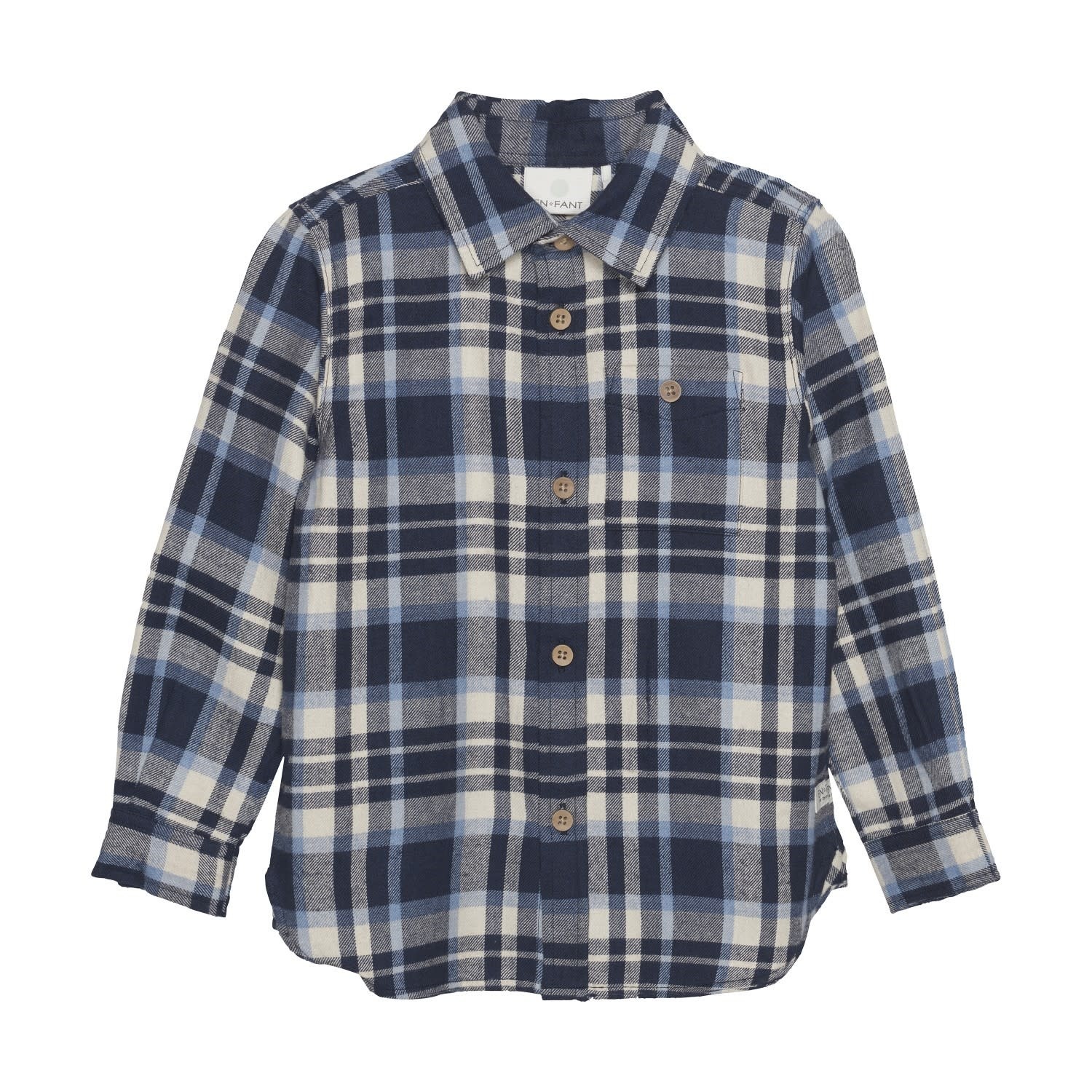 En Fant Long Sleeve Check Shirt