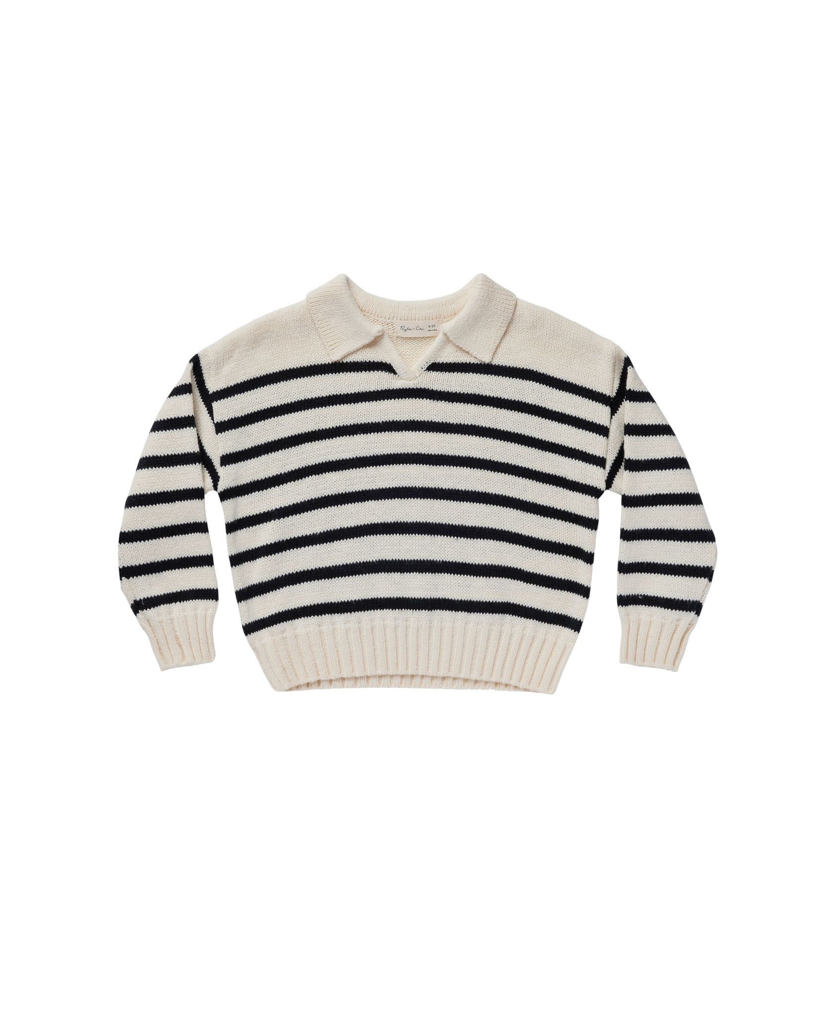 Rylee & Cru Collared Sweater