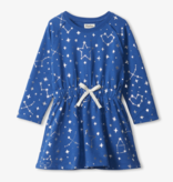 Hatley Hatley Constellations Cinched Waist Terry Dress