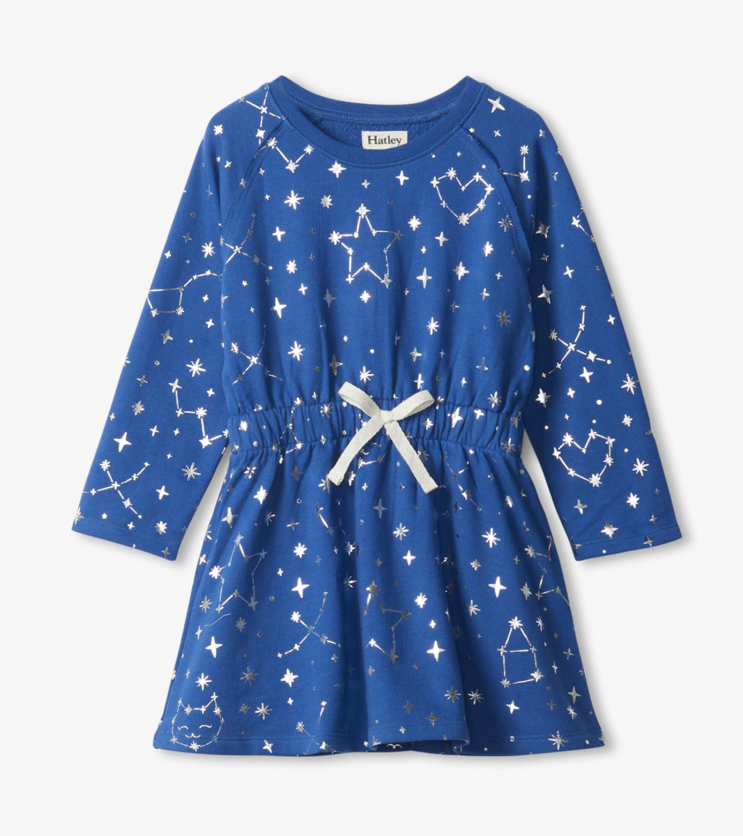 Hatley Hatley Constellations Cinched Waist Terry Dress