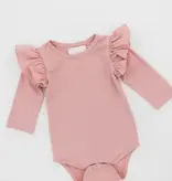 Mila & Rose Mila & Rose L/S Flutter Bodysuit