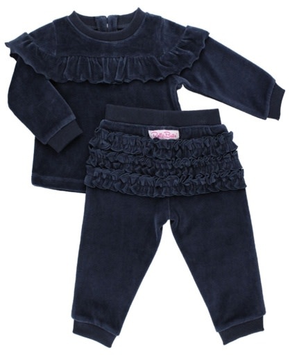 Rufflebutts Girls Ruffle Jogger Set