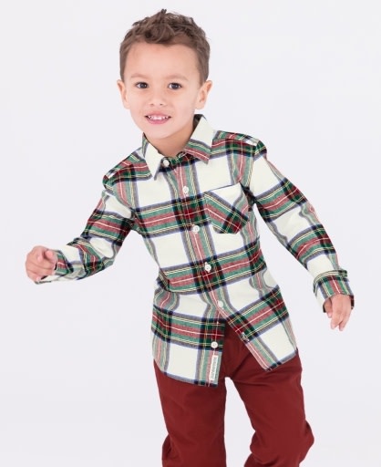 Rufflebutts Long Sleeve Button Down Shirt