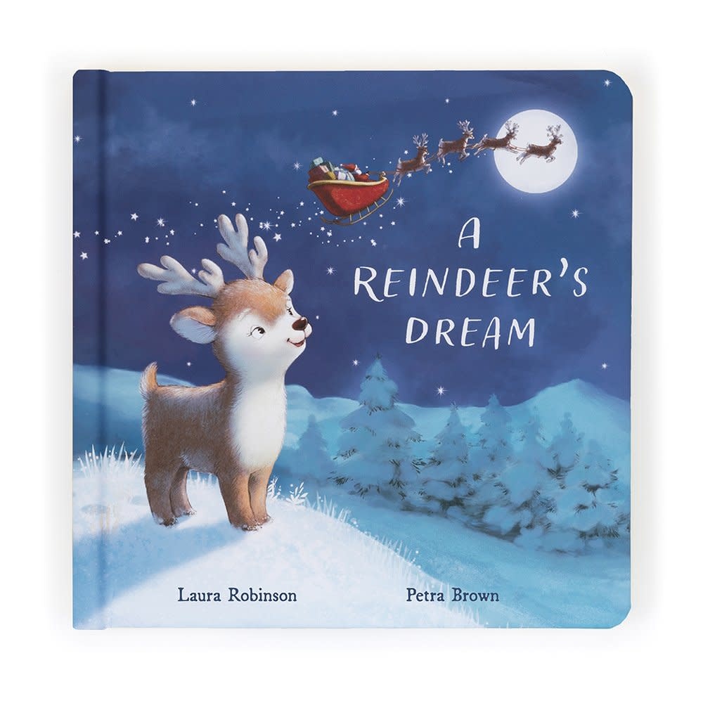 JellyCat JellyCat Mitzi Reindeer's Dream Book