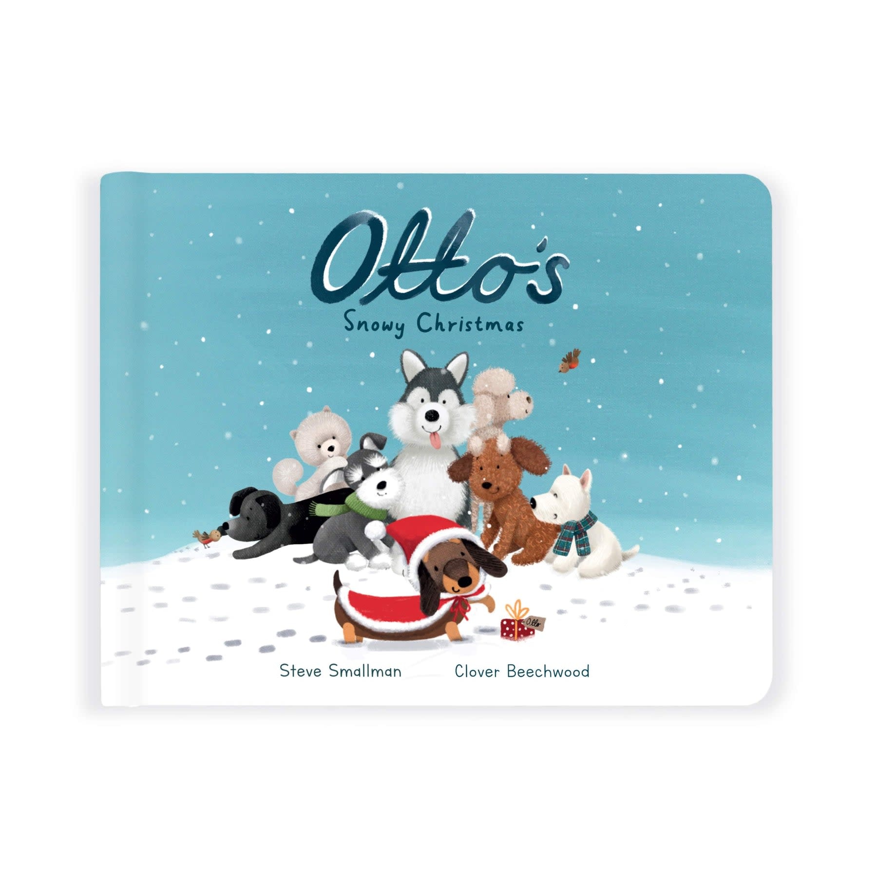 JellyCat JellyCat Otto's Snowy Christmas Book