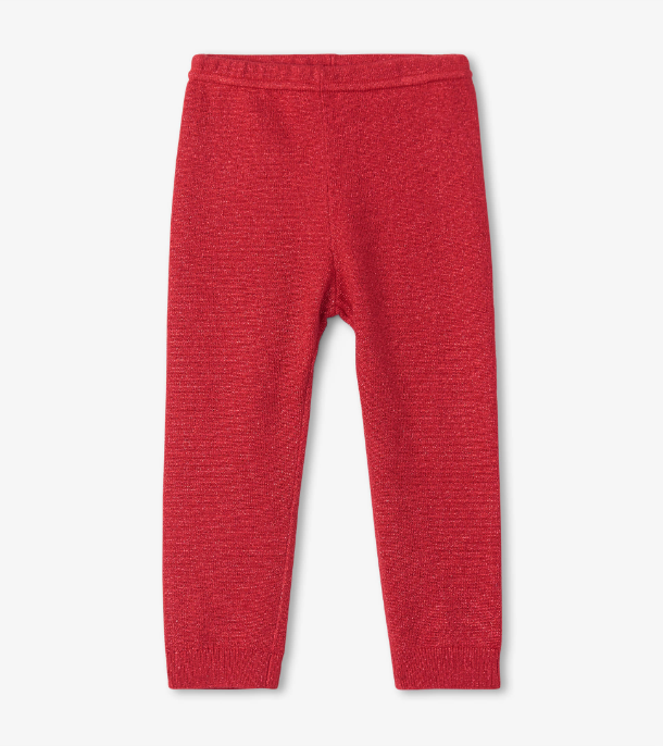 Hatley Red Cable Knit Legging