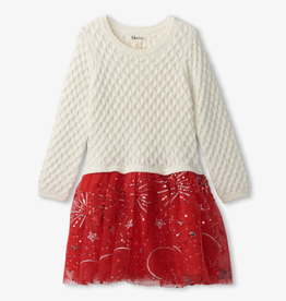 Hatley Hatley Sparkle Sweater Tulle Dress