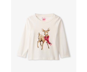 Hatley Holideer Gather Back Tee Hatley Holideer Gather Back Tee