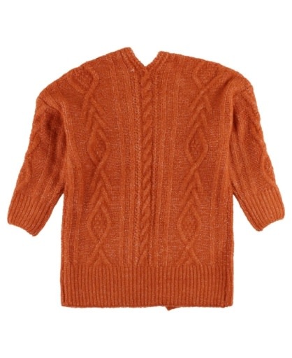 Rufflebutts Cozy Sweater Knit Open Cardigan