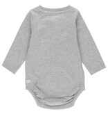 Rufflebutts Knit Long Sleeve 2-Button Henley Bodysuit