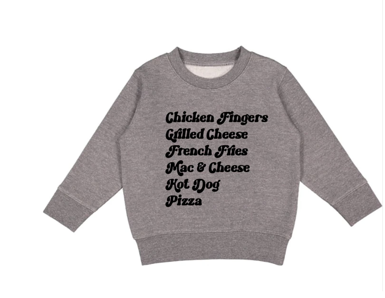 Little Chicken Kid's Menu Sweatshirt