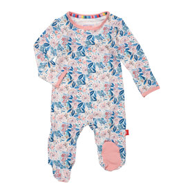 Magnificent Baby Magnetic Me Once and Floral Magnetic Footie