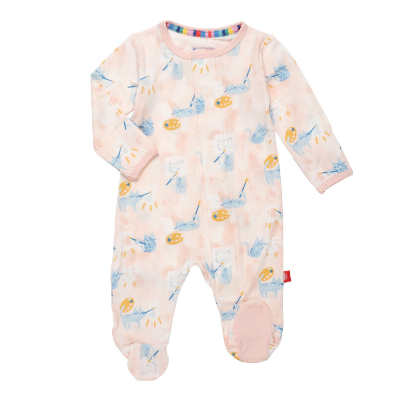 Hatley Baby Ruffle Bum Footie - Groovy Daisy Hatley Baby Ruffle Bum Footie - Groovy Daisy