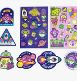 ooly Stickiville Stickers: Galaxy Grapes - Scented