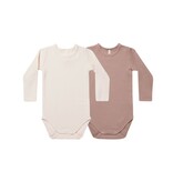 Quincy Mae Quincy Mae 2 Pack Waffle Bodysuit