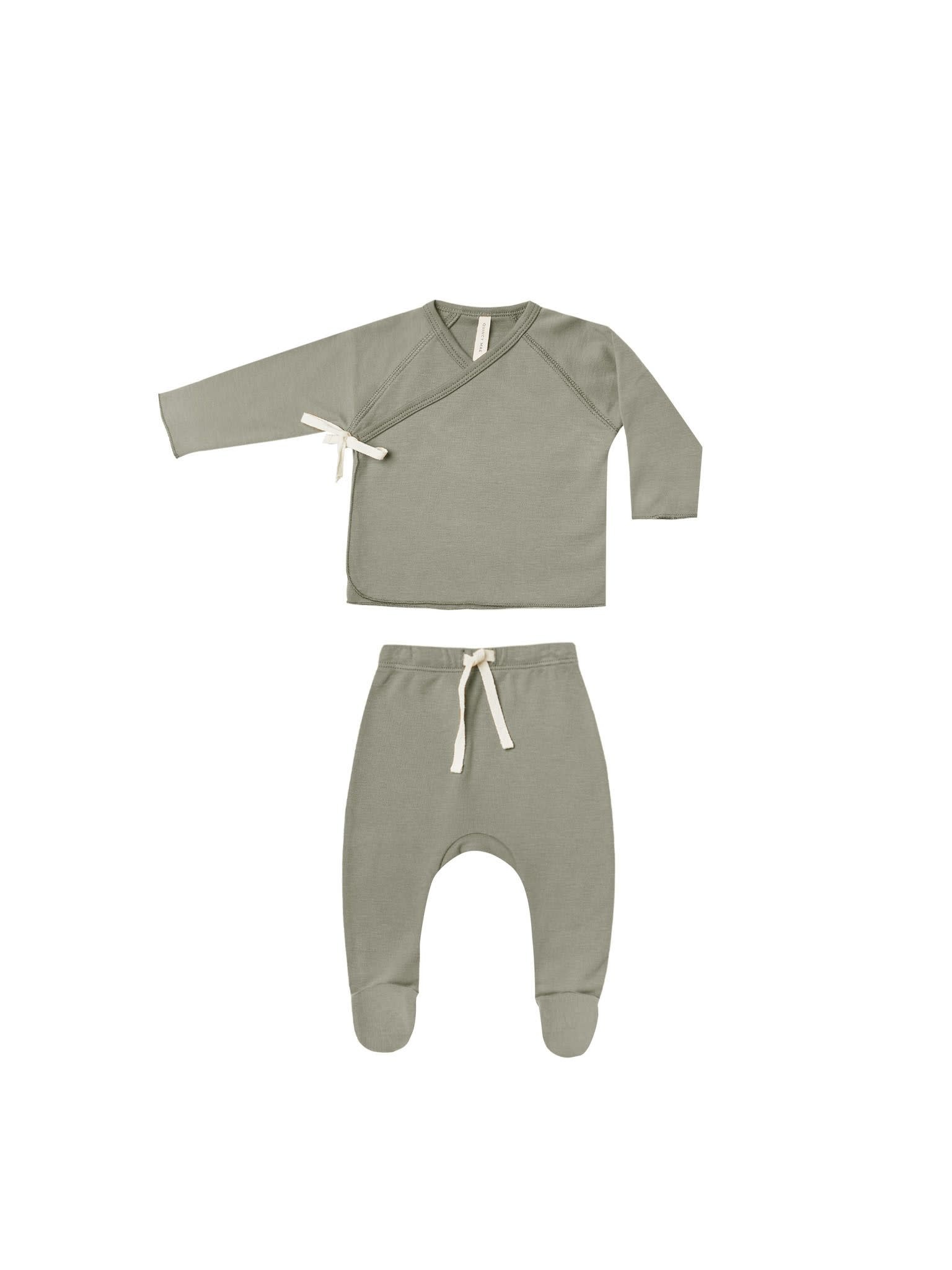 Quincy Mae Quincy Mae Waffle Top and Pant Set