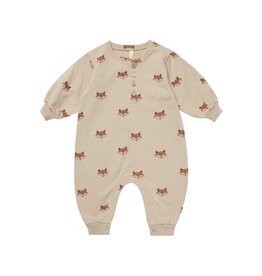 Quincy Mae Quincy Mae Relaxed Fleece Foxes Jumpsuit