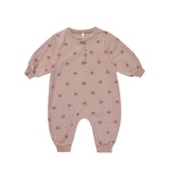 Quincy Mae Quincy Mae Relaxed Fleece Snow Star Jumpsuit