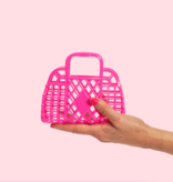 sun jellies Retro Basket Jelly Bag - Mini Lilac