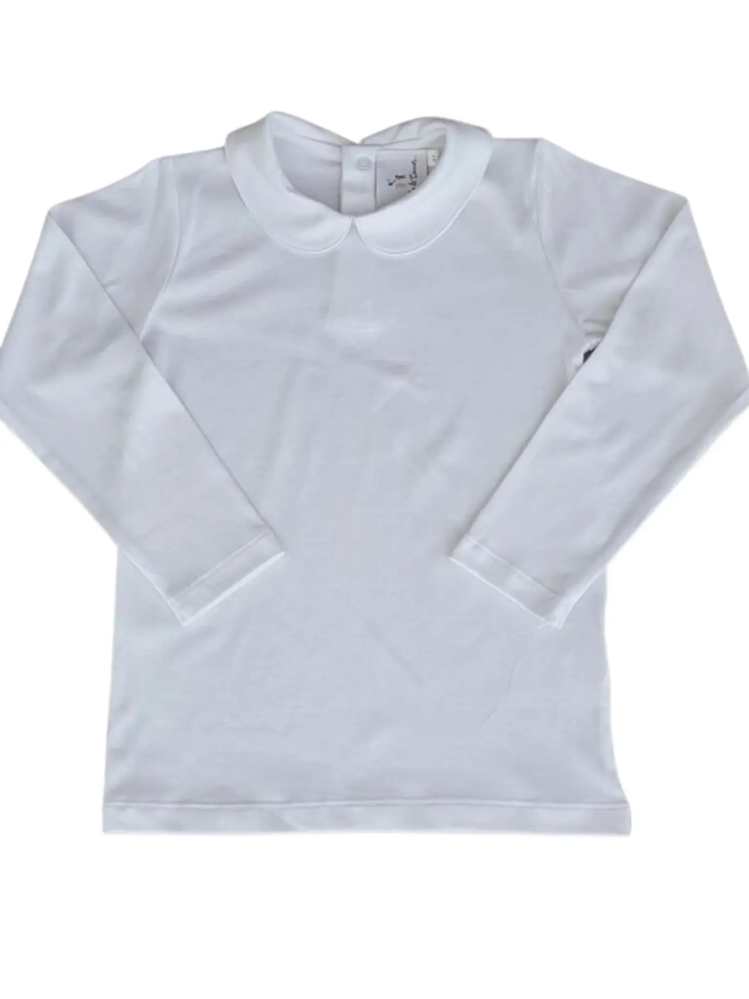 pima cotton peter pan collar shirt