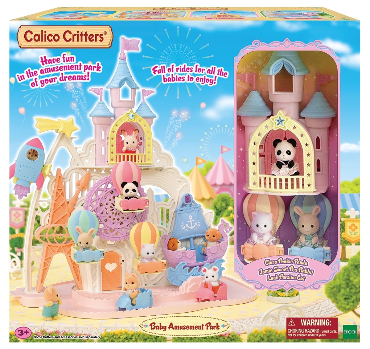 Calico Critters Calico Critters Dollhouse Playset, Baby Amusement Park