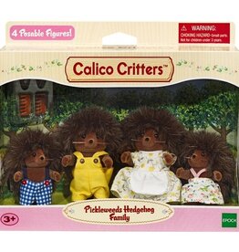 Calico Critters Calico Critters Set of 4 Doll Figures, Hedgehog Family