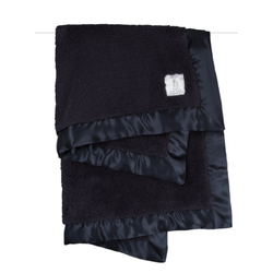 Little Giraffe Little Giraffe Chenille Blanket Denim
