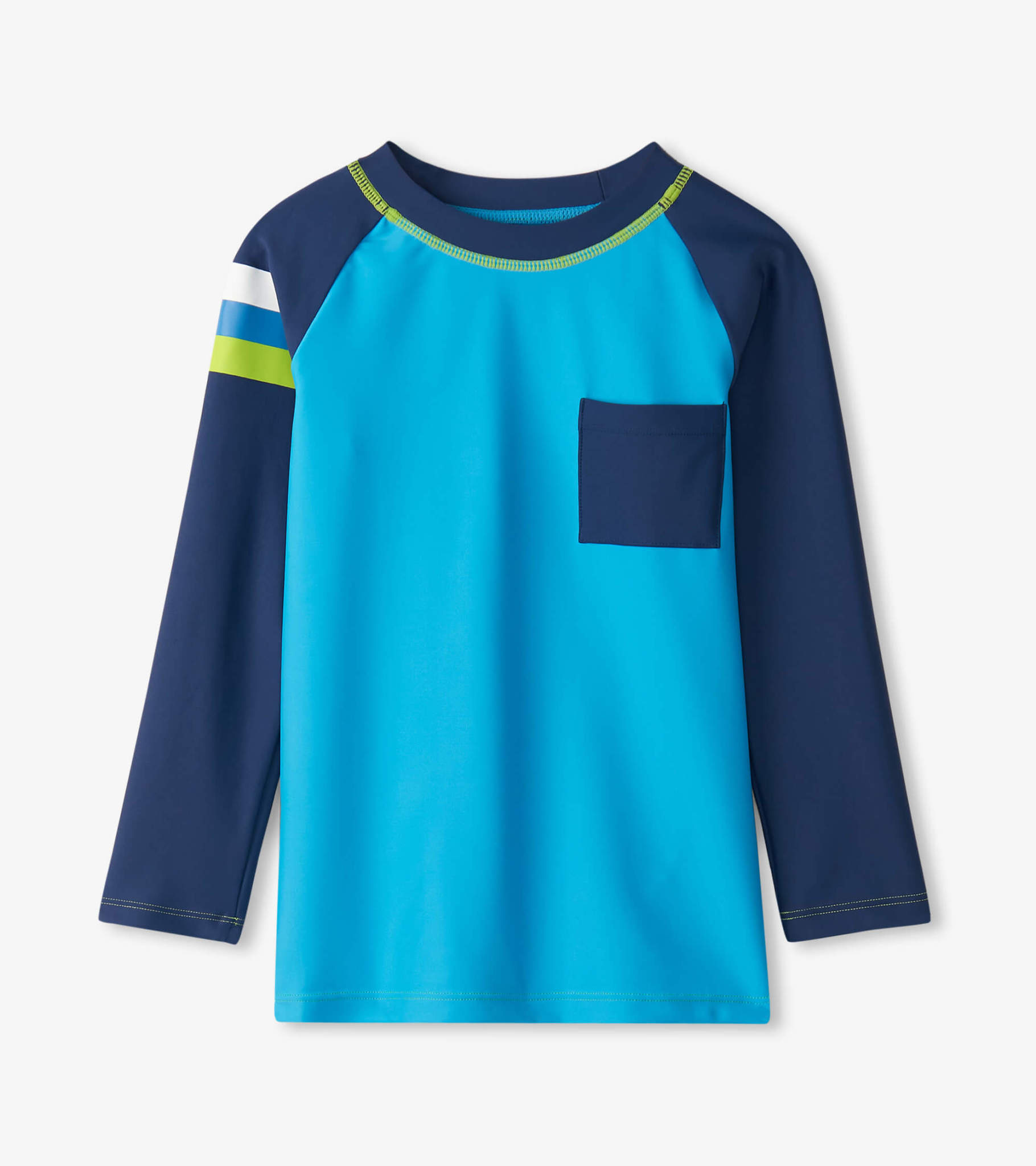 Hatley One-Piece Rashguard - Malibu Blue Hatley One-Piece Rashguard - Malibu Blue