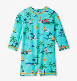 Hatley Hatley Vintage Holiday One-Piece Rashguard