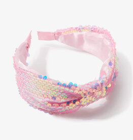 Hatley Pink Sequin Headband