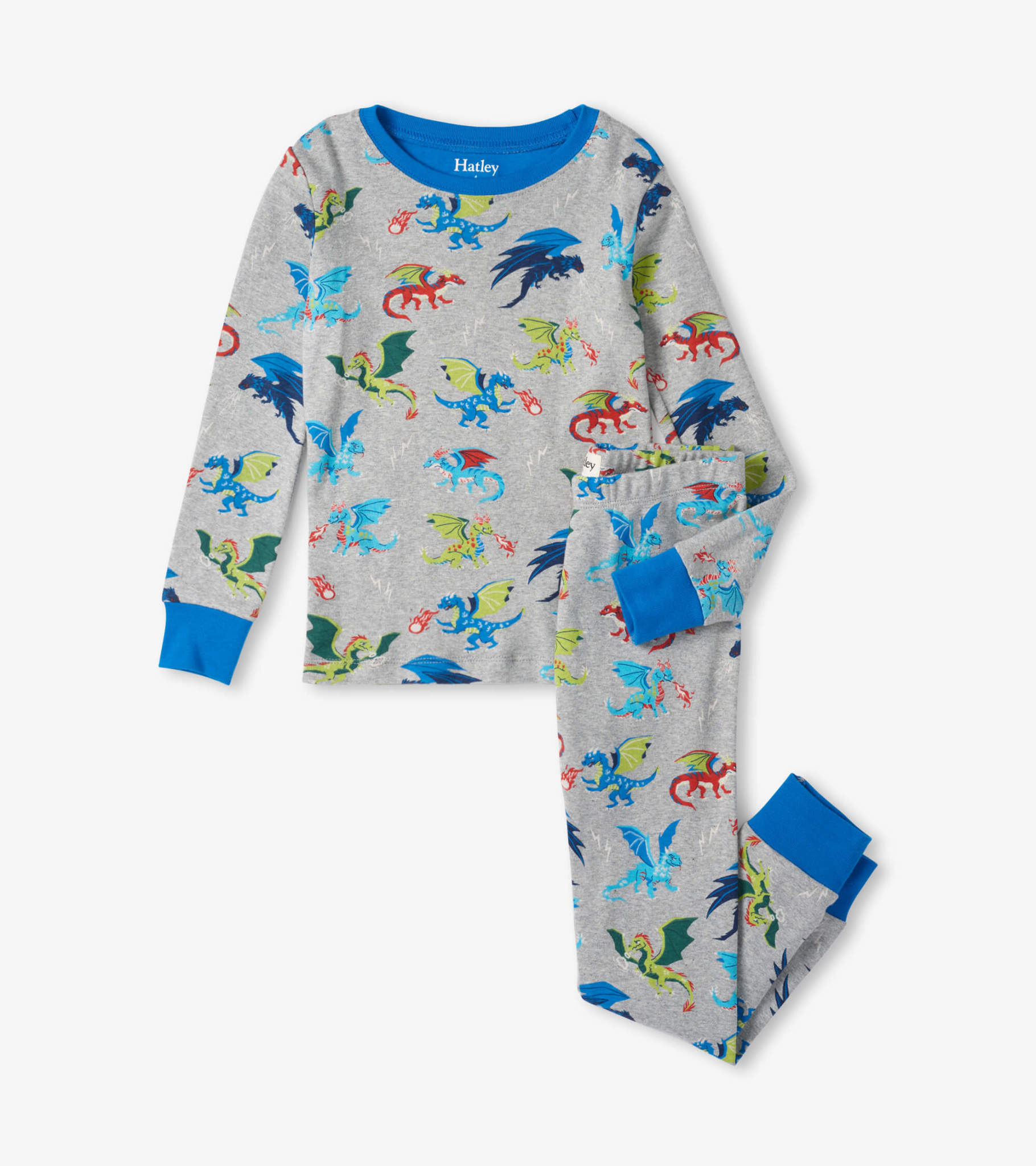 Hatley Hatley Dragon Realm Organic PJ Set