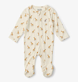 Hatley Hatley Little Giraffes Baby Footed Coverall