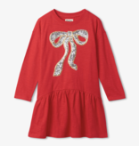 Hatley Hatley Shimmer Holiday Bow Party Dress