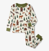 Hatley Hatley Forrest Creatures Organic PJ Set