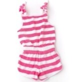 Shade Critters Shade Critters Terry Stripe Romper