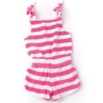 Shade Critters Shade Critters Terry Stripe Romper