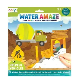 ooly Water Amaze Water Reveal Boards - Helpful Vehicles