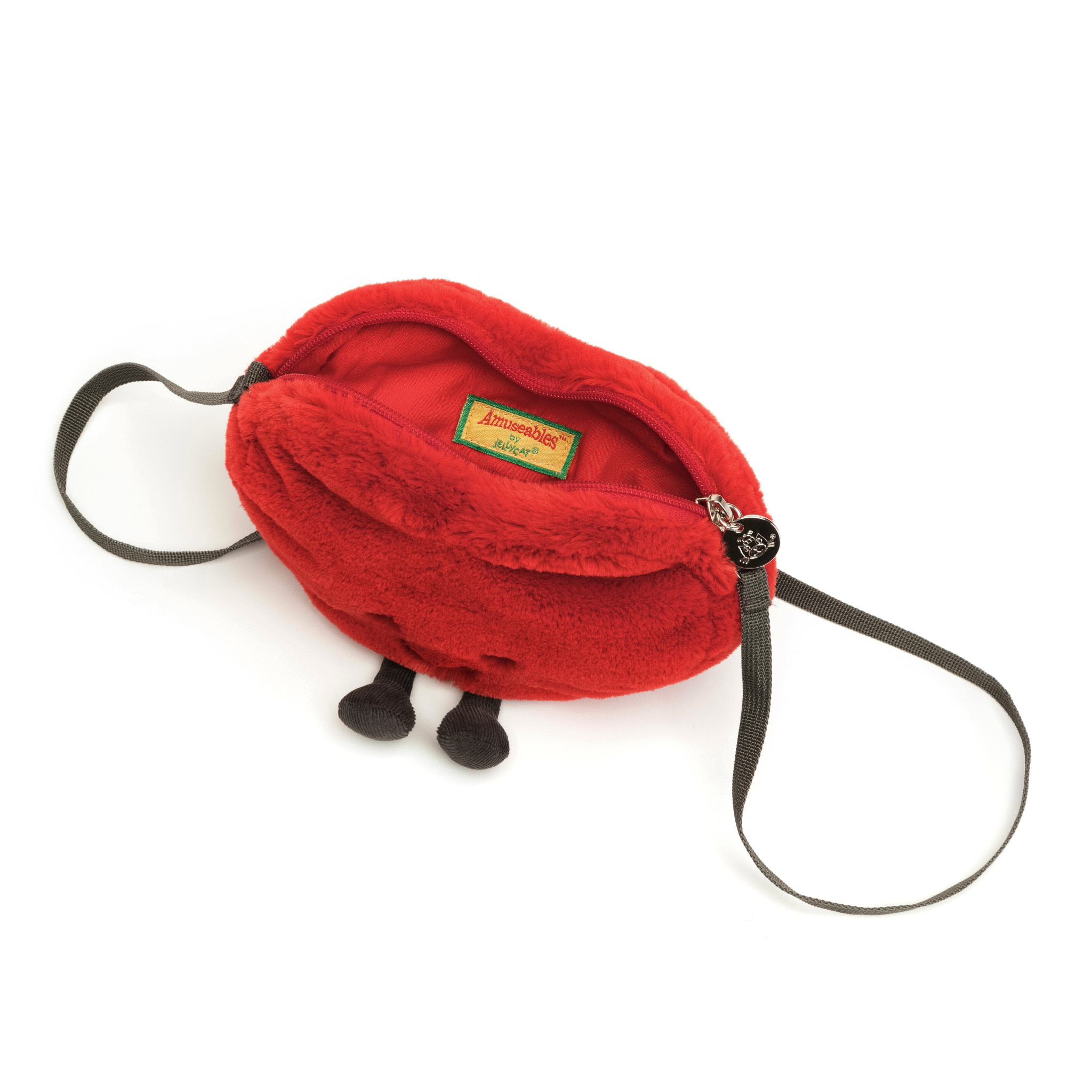 JellyCat JellyCat Amuseable Heart Bag Red