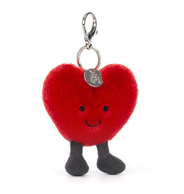 JellyCat JellyCat Amuseable Heart Bag Charm