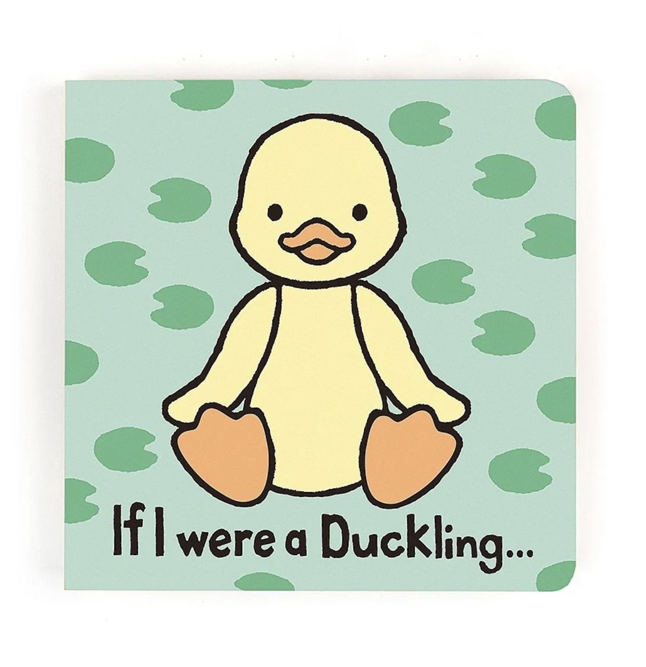 JellyCat JellyCat If I were a Duckling Board Book