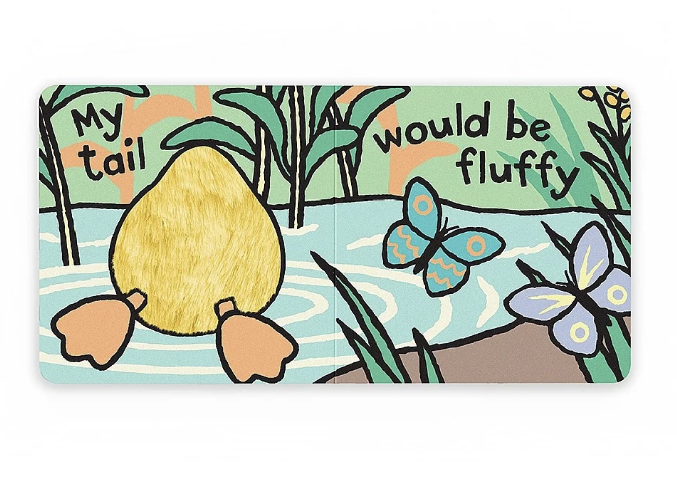 JellyCat JellyCat If I were a Duckling Board Book