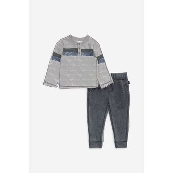 Splendid Splendid Shore Stripe Long Sleeve Set