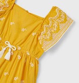 Mayoral Mayoral Embroidered Tassel Dress