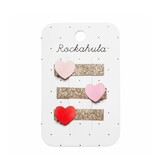 Rockahula Heartbreaker Glitter Bar Clips