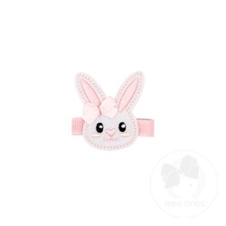 Wee Ones Felt Bunny Face Hair Clip
