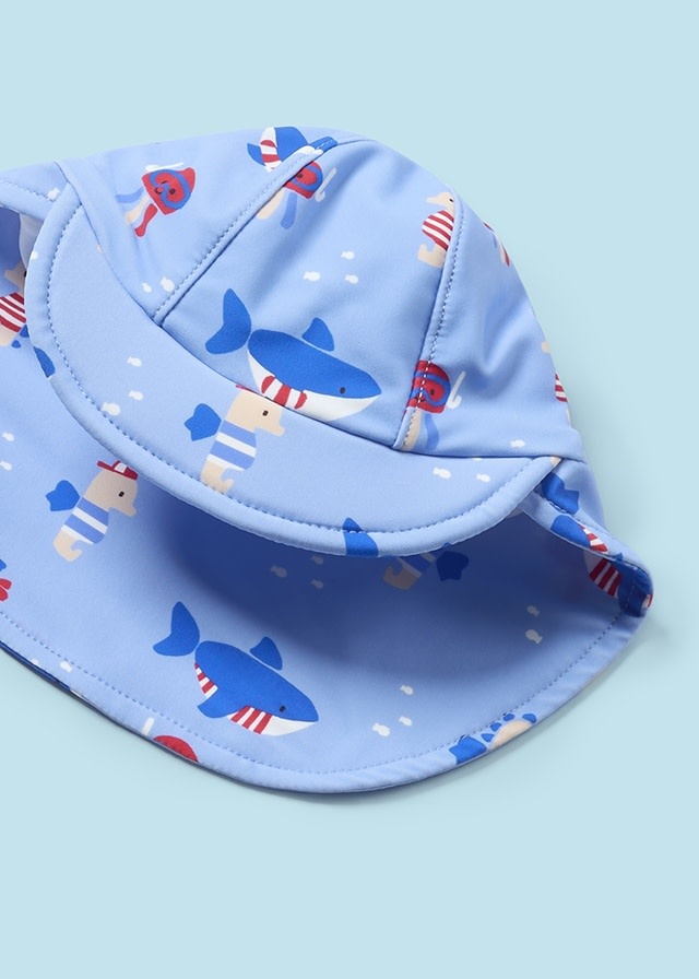 Mayoral Mayoral Ocean Party Swimsuit w/Hat