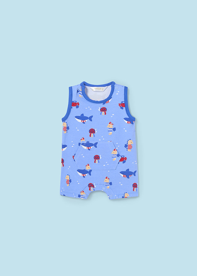 Mayoral Mayoral Ocean Party Romper