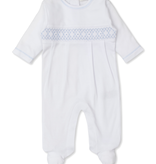 kissy kissy Kissy Kissy CLB Hand Smocked Footie