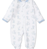 kissy kissy Kissy Kissy Gingham Jungle Zip Footie